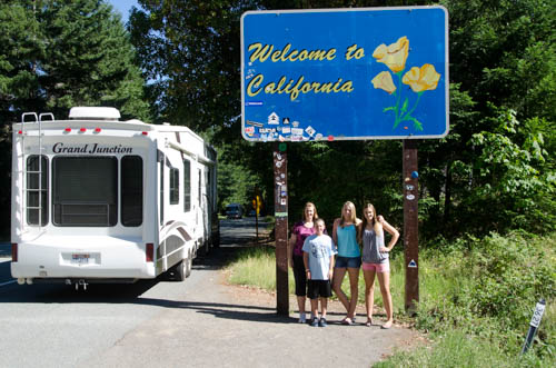 Welcome to California Sign