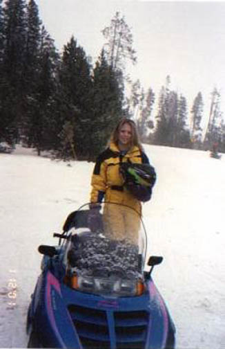Snowmobile Yellowstone